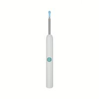 Otoscopio WiFi Portatile per Uso Domestico, Telecamera 1080P con Batteria al Litio, Strumento Elettrico Intelligente AI per la Rimozione del Cerume con 6 Cucchiai Auricolari