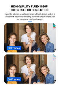 Cámara de Transmisión PTZ 4K con <span class=keywords><strong>Zoom</strong></span> Óptico de 6X y Control Remoto para Producción de Video Profesional y Grabación de Conferencias - Product Image 4