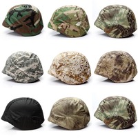 Housse de camouflage de combat pour casque de ski tactique M88 multicolore pour paintball en vente