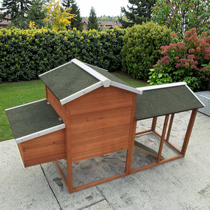 SDC021 SHUNDA 環境に優しい屋外用木製鶏小屋（中型ペット用、鶏用、庭用） - Product Image 3