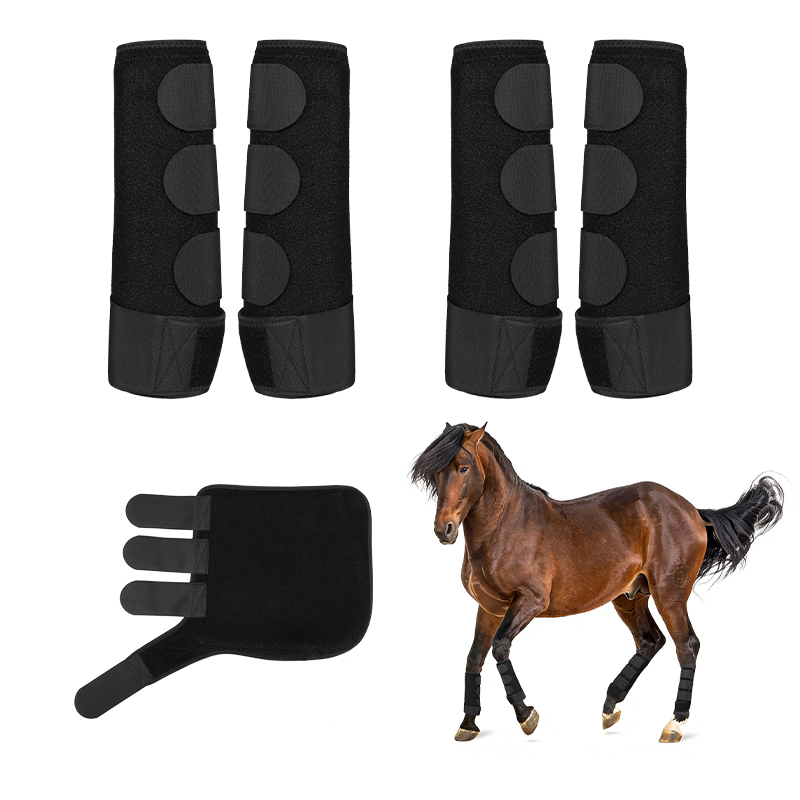 Adjustable Horse Tendon Riding Leg Boots