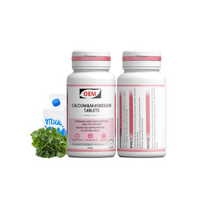 OEM Calcium Magnesium Tabletten Tabletten fördern gesunde Knochen unterstützen die Nerven-und Muskel funktion - Product Image 4