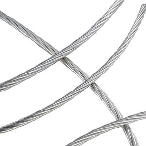 Filo di acciaio zincato ad alta resistenza ACSR dimensioni del modello per applicazioni aeree <span class=keywords><strong>Guy</strong></span> Wire/Stay Wire - Product Image 2