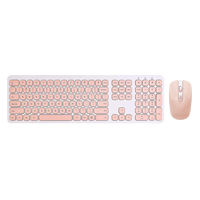 Bouton 4D personnalisé en usine 800-1200-1600 souris Dpi + interrupteur à ciseaux 110 touches clavier et souris sans fil ABS Combo