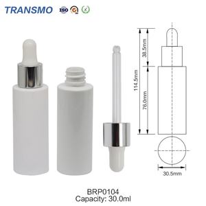 Flacon compte-gouttes en gros 30 ml Flacon de soin de la peau Logo personnalisé pour animaux de compagnie Conteneur compte-gouttes en PETG Flacon de sérum - Product Image 2