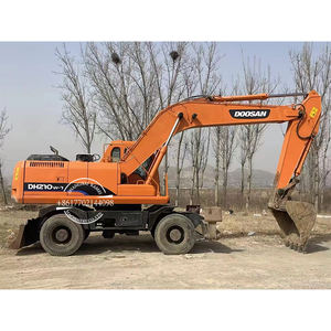Excavadora de Ruedas Doosan DH210W-7, Alta Velocidad de Conducción, Fácil de Transportar, Bajo Consumo de Combustible, Maquinaria Usada de 20-21 Toneladas - Product Image 1