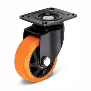 Langlebige um Grad drehbare 6-Zoll-Wagenrollen Industrie räder - Product Image 6
