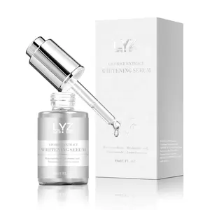 Süßholz extrakt Nicotinamid White ning HA Feuchtigkeit spendende Antioxidans oxidations beständigkeit Für dunkle Sportarten Melanin-Behandlungs serum