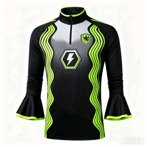 पुरुषों और बच्चों के लिए एक टुकड़े के लिए कस्टम रेट्रो सफेद त्वरित-सूखी फुटबॉल जर्सी - Product Image 4