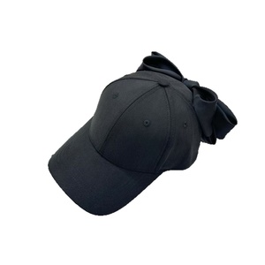 Cappellino da Baseball Estivo in PVC Satinato con Grande Fiocco, Carino <span class=keywords><strong>e</strong></span> Dolce, Protezione Solare per Donne, Rende il Viso Più Piccolo - Product Image 5
