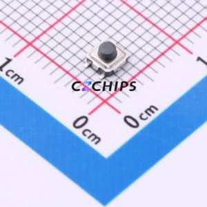 W4B201110 Tactile Switch SMD-4P,3.4x3.4mm Switch Single Pole Single Throw Round Button 1.8N 3.35mm - Product Image 1