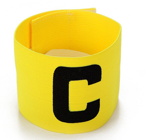Brazalete Deportivo de Nylon Elástico Ajustable con Logotipo OEM, Brazalete de Capitán de Fútbol de Poliéster Arcoíris para Entrenamiento, Ejercicio y Deporte - Product Image 2