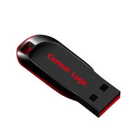 Clé USB personnalisée en plastique, mini format avec porte-clés, USB 2.0, 16 Go-128 Go, certifiée CE, logo personnalisé