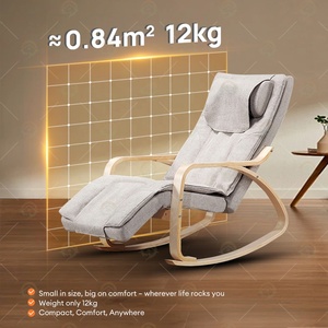 Günstiger Freizeit-Massagesessel mit Liegefunktion, Klopf- und Wärmefunktion, Shiatsu-Entspannung, Vollrücken-Massagesessel, Schaukel-Massagesessel - Product Image 2