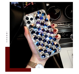 Étuis pour téléphones portables pour iPhone 6-12 Pro Max et Samsung S8-S21 Ultra, antichoc, colorés, avec strass, <span class=keywords><strong>de</strong></span> <span class=keywords><strong>marque</strong></span> <span class=keywords><strong>de</strong></span> luxe - Product Image 2