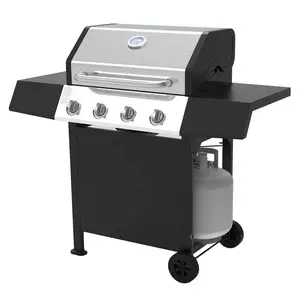 Store Promotion Gas BBQ Grill Outdoor Grill Home Garden Backyard Patio 4 Burner Propane Gas Barbecue Grill