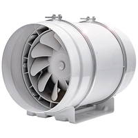 Ventilateur d'évacuation silencieux pour la maison, 4/5/6 pouces, ventilateur de conduit en ligne, salle de bain, 220V, extracteur de ventilation, cuisine, toilettes, nettoyage de l'air mural