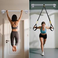Barre de traction pliable d'extérieur multifonctionnelle pour tractions, dips et exercices de musculation à la porte