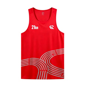Unleash Your Style &amp; Speed Custom Logo Printing <strong>Running</strong> <strong>Singlet</strong> Features Moisture Wicking Technology to Keep You Cool &amp; <strong>Dry</strong> - Product Image 3