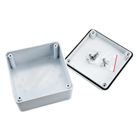 Boîtier étanche IP67, boîte de jonction électrique industrielle, boîte de commutation électrique en plastique étanche IP65 PVC pour extérieur