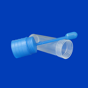 Tubo de Muestreo Fecal Wantong de 15-20 ml con Hisopo para Uso Veterinario en Mascotas - Product Image 2
