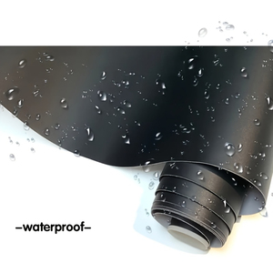 무광 새틴 메탈릭 블랙 자동차 비닐 랩 롤 1.52*17M 기포 없는 3M 자동차 랩핑 필름 - Product Image 2