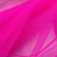 Tissu en maille de dentelle 100 % polyester ultra-fin 20D rose respirant 28 g/m² pour entoilage ou emballage floral, tissu en tulle doux comme de la soie