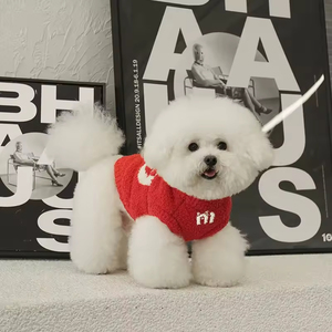 2026 New Autumn and Winter Pet Clothes Warm and Sweet <b>Dog</b> <b>Sweaters</b> Stretch half velvet <b>sweater</b> - Product Image 4