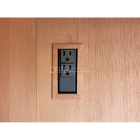 Vitrine de présentation pour magasin de tabac, meuble en bois de cèdre pour cigares, humidor avec éclairage LED pour salle à cigares