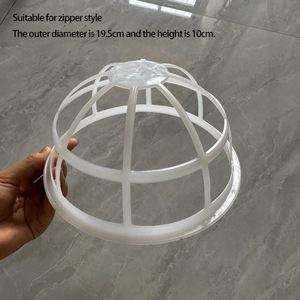 Laundry Anti-Deformation Simple Thickened Drawstring Large <b>Hat</b> Washing Bag for <b>Hats</b> - Product Image 6