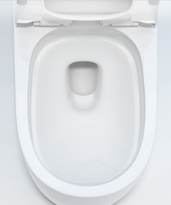 WC monobloc en céramique à siphonique, à poser au sol, pour salle de bain - Product Image 5