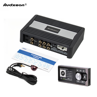 Amplificateurs de voiture Plug and Play 4 canaux classe AB 4x50W avec processeur audio DSP 6 canaux et égaliseur 31 bandes pour subwoofer