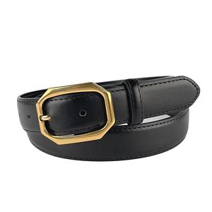 Azalea luxe peau de vache <span class=keywords><strong>en</strong></span> cuir véritable femmes ceinture longueur personnalisée mode pour jean pantalons décontractés jupes livraison directe transfrontalière - Product Image 5