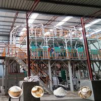 Machines de Meunerie de Farine de Blé de 120 Tonnes avec Prix, Moulin à Aliments Complet, Broyeur Sec et Humide, Ligne de Production de Maïs, de Grains et de Riz