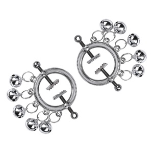 QKKQ Breast Clip Nipple Clamp with Bells BDSM Bondage Breast Leather Belt Nipple Clamps Sexy Clips Erotic Sex <b>Toys</b> <b>for</b> Women <b>Men</b> - Product Image 6