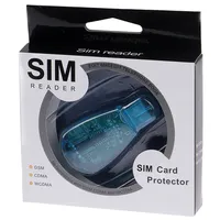 Lecteur de carte SIM standard USB pour téléphone portable, mini GSM/CDMA+CD, clonateur/enregistreur de SMS, accessoires pratiques pour téléphone