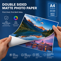 Papier photo mat double face Jinlan Premium A4 108g-300g, vente en gros, séchage instantané, imperméable, pour impression jet d'encre, pour brochures