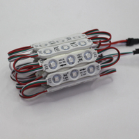 Module de moulage par injection DC 12V RGB IC LED IP65 0.75W 7516 pour usage extérieur certifié ROHS, garantie 2 ans