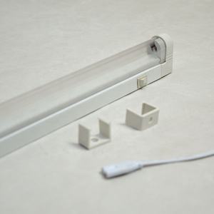 Soporte de Tubo <span class=keywords><strong>Fluorescente</strong></span> T8 con Carcasa de Hierro, Lámpara LED de 4 pies y 5 pies, Luminaria de Techo de 60 cm y 120 cm, Soporte de Lámpara de Una o Dos Luces - Product Image 2