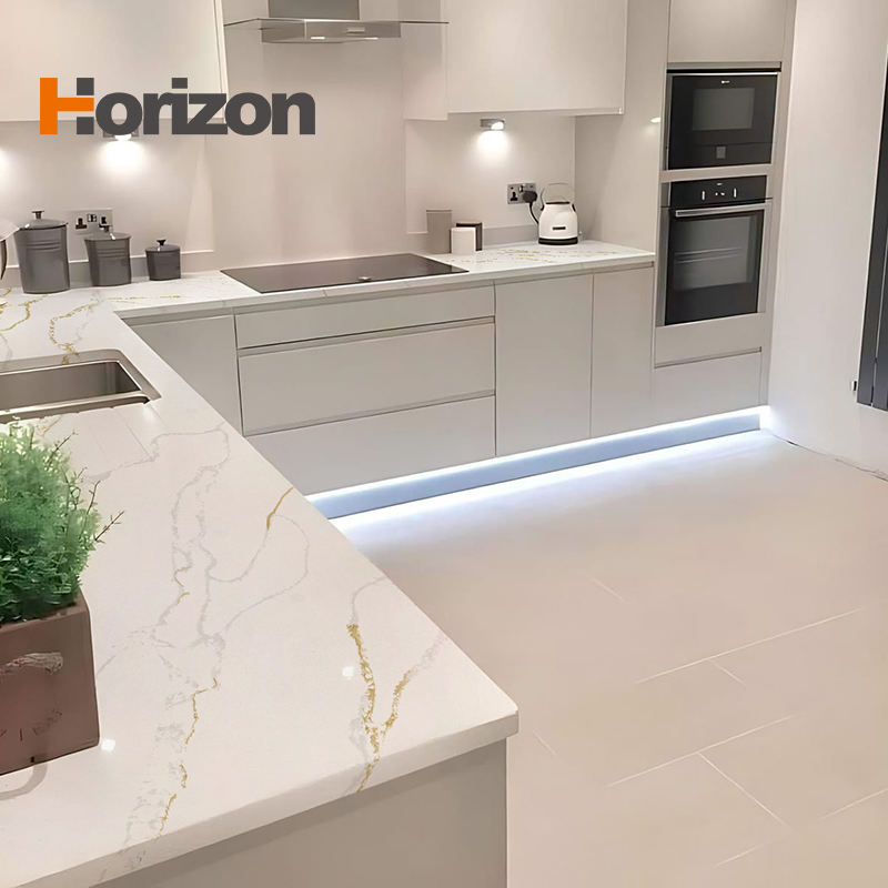 Best Selling Elegant Golden Kitchen Countertops Durable Stylish