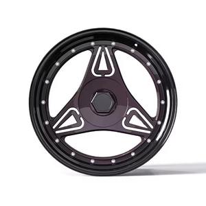 Rines Forjados Cóncavos Profundos Personalizados GY, Aleación T6061, 19, 20, 21 Pulgadas, 5x120 para BMW <span class=keywords><strong>M8</strong></span> Gran Coupe, M5 CS, M4 CSL, <span class=keywords><strong>Alpina</strong></span>, Titanio Pulido GT - Product Image 1