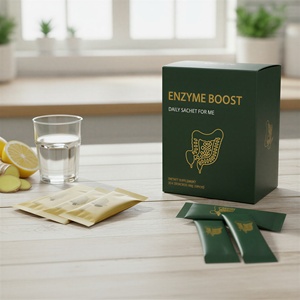 Enzyme Boost Daily Sachet Instant Powder Digestive Health Support Natural <b>Herbal</b> <b>Supplement</b> for All - Product Image 1