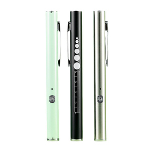 Y tế đèn pin thép không gỉ bút ánh sáng mắt Ent kiểm tra có thể sạc lại điều dưỡng LED <span class=keywords><strong>Torch</strong></span> với clip Mini Led đèn pin - Product Image 1