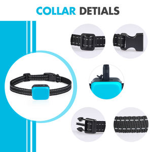 No corteza dispositivo actualizado microprocesador ladrando de detección mejor corteza Collar para perros pequeños - Product Image 3