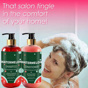 2026 <strong>Happy</strong> New Year Merry Christmas Gift Anti Hair Loss Treatment Vegan Dandruff Watermelon Organic <strong>Shampoo</strong> and Conditioner - Product Image 5