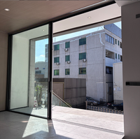 Système de Portes Coulissantes Multiples Panoramiques Modernes en Aluminium Insonorisées à Cadre Fin, Grandes Portes Coulissantes en Verre, Garantie de 3 Ans