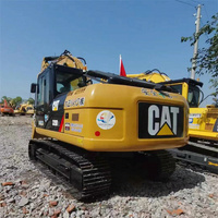 Excavatrice hydraulique Caterpillar 320D d'occasion, système hydraulique stable, bien entretenue, moins de 1000 heures de fonctionnement, cat320d2 cat320c cat315