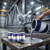 Peinture pour meubles en bois à base d'eau à séchage rapide, écologique, faible teneur en COV, résistante aux rayures, couche de finition transparente, revêtement liquide, vernis acrylique