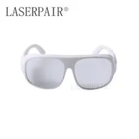 10600nm CO2 Laser Lunettes de sécurité Lunettes Cadre blanc Protection Lunettes Lunettes de protection des yeux