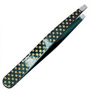 ASAP 2025 Mini Pinzas Inclinadas de Acero Inoxidable Rosa Neón y Verde para Cejas, Herramienta de Modelado con Agarre Perfecto y Punta Fina, 1 Unidad - Product Image 1